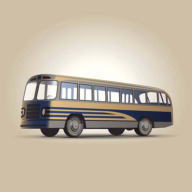 Retro Bus Vector 30,600+ Vintage Bus Stock Photos, Pictures & Royalty-Free Images - iStock