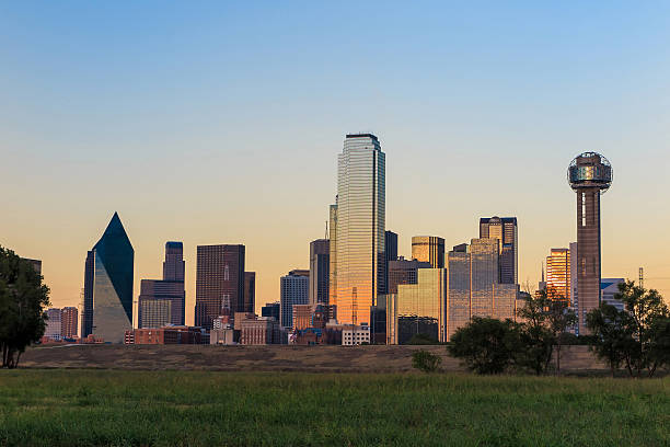 istock Dallas City skyline at twilight 480873556