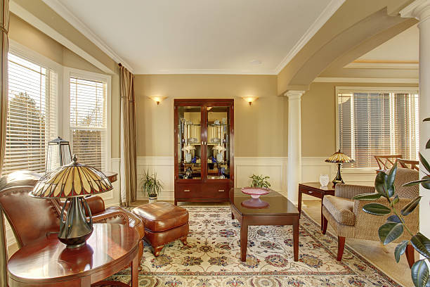 istock elegant family front room with nice decor. 480873964