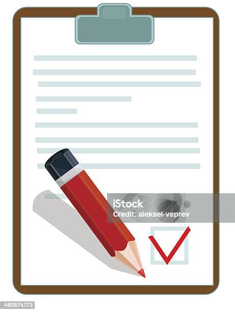 Document For Signature Stock Illustration - Download Image Now - Adult, Agreement, Application Form