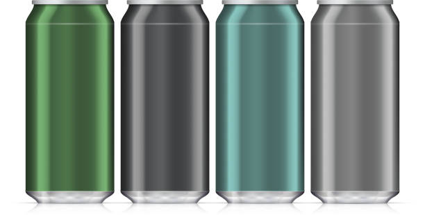 istock Aluminum Beverage Drink Can. Illustration Isolated. Mock Up Template 480876386