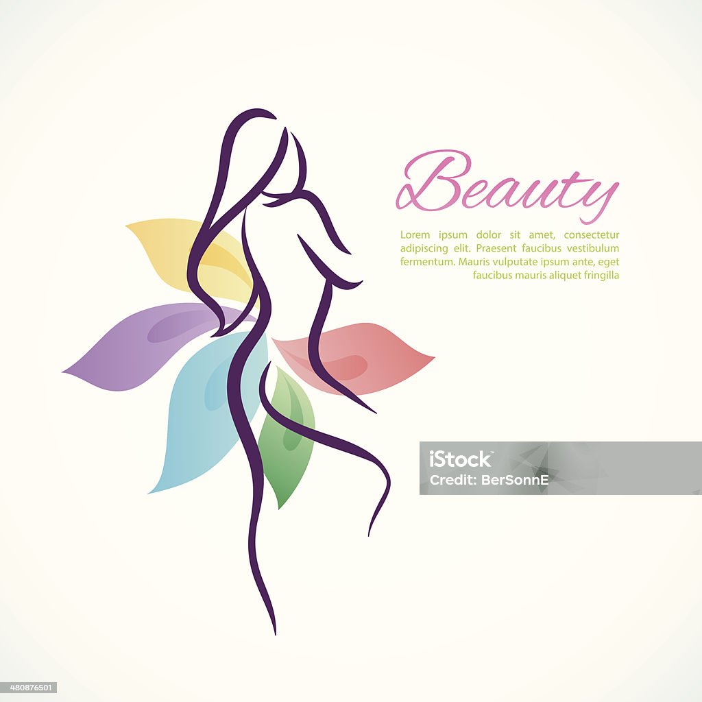 Beautiful woman Vector illustration of Beautiful woman eps 10 Abstract stock vector
