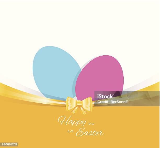 Ostern Designvorlage Stock Vektor Art und mehr Bilder von Abstrakt - Abstrakt, Balkengerüst, Bilderrahmen