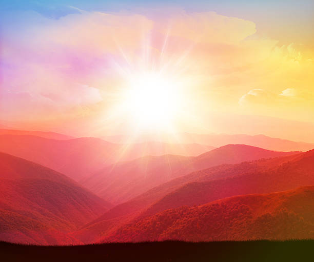 istock Nature. Sunrise in the mountain. 480876884