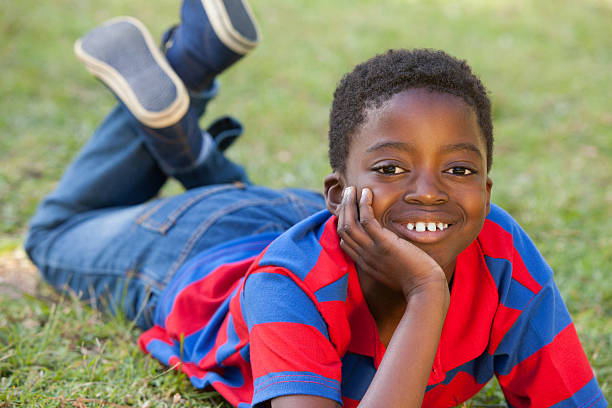 istock Happy little boy in the park 480877154