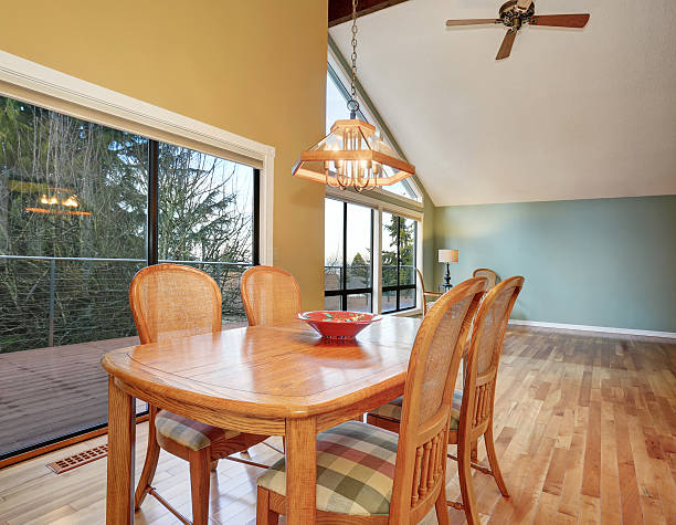 istock large dinning area with hardwood floor. 480877328