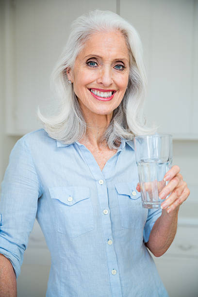 istock Woman in her golden age 480884479