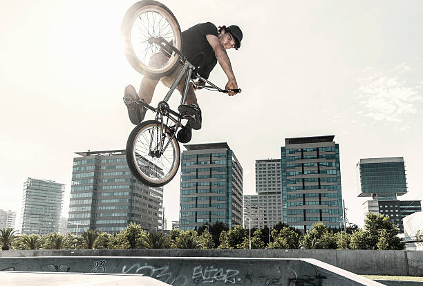istock BMX rider jumping in urban environment 480889132