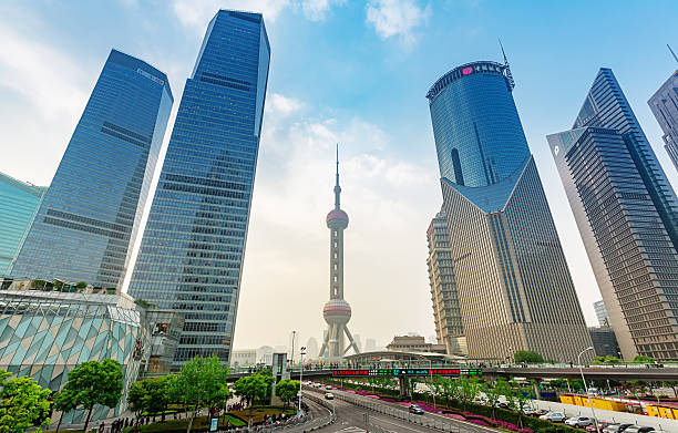 istock Pudong Skyscrapers Shanghai China 480889930