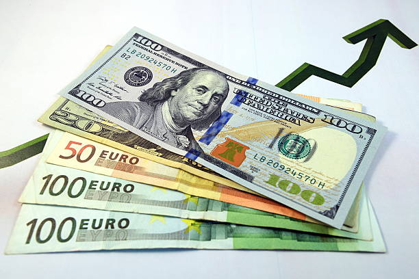 istock Close up of  Various currency notes and coins, different countries 480892800