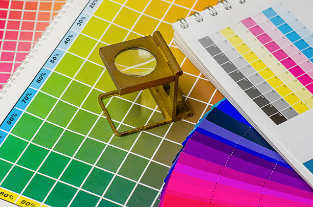 istock color guide and color fan with linen tester 480892802