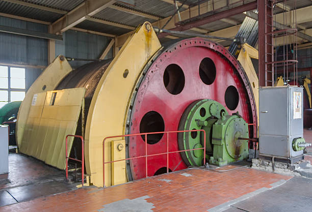 istock Wheel lift in a coal mine 480893566