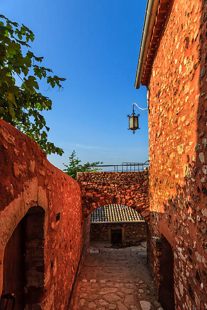 istock Roussillon Village, France 480893738