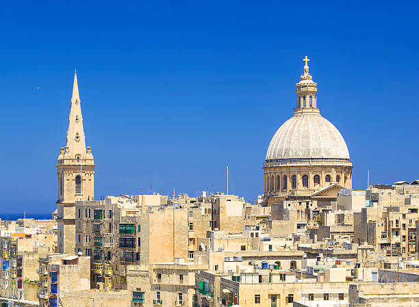 istock Roofs of Valetta on Malta 480893902