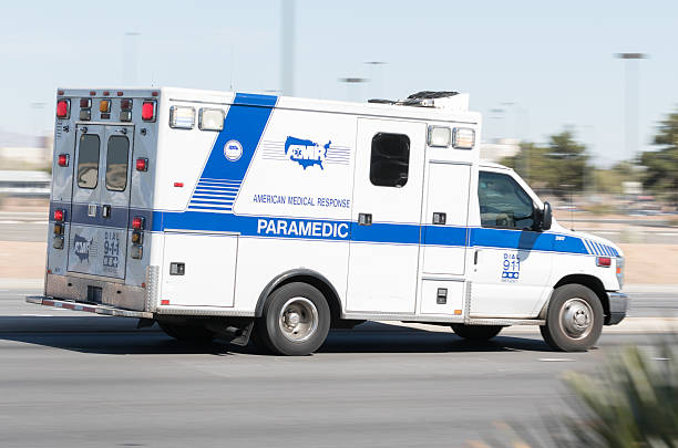 Las Vegas Paramedic Unit stock photo
