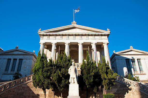 istock The Vallianios National Library, Athens. 480902316