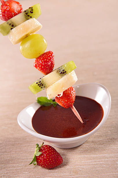 istock fruits on sticks and chocolate sauce 480906868