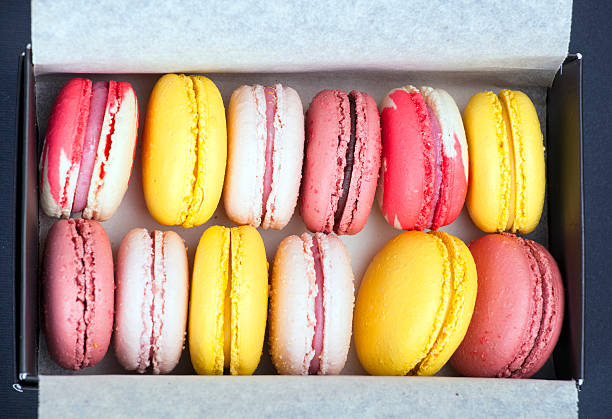 istock french colorful macarons in a box 480907680