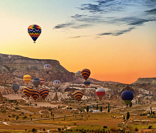 istock Balloons flying over Cappadocia Turkey 480907924