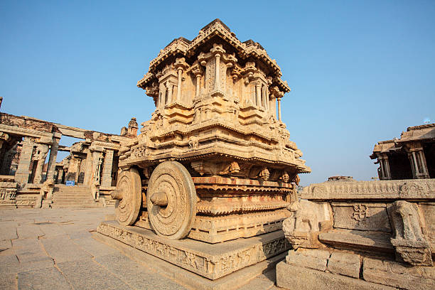 istock Chariot inside the Vittala temple in Hampi, Karnataka, India 480907946