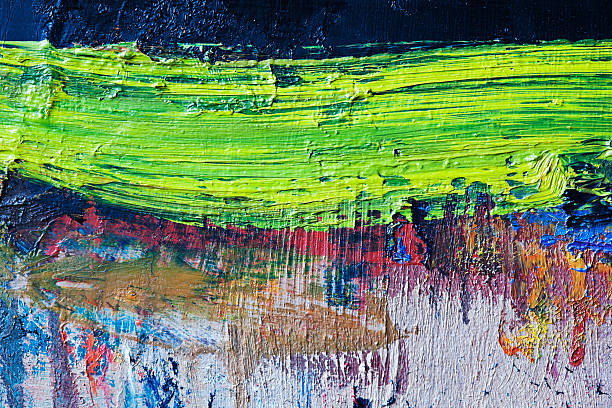 istock Abstract painted green and black art backgrounds. 480908197