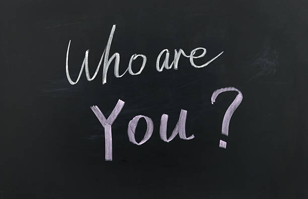 istock Chalk drawing - Who are you 480911308