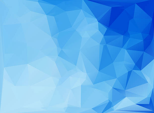istock Blue White  Polygonal Mosaic Background,  Creative  Business Design Templates 480911710