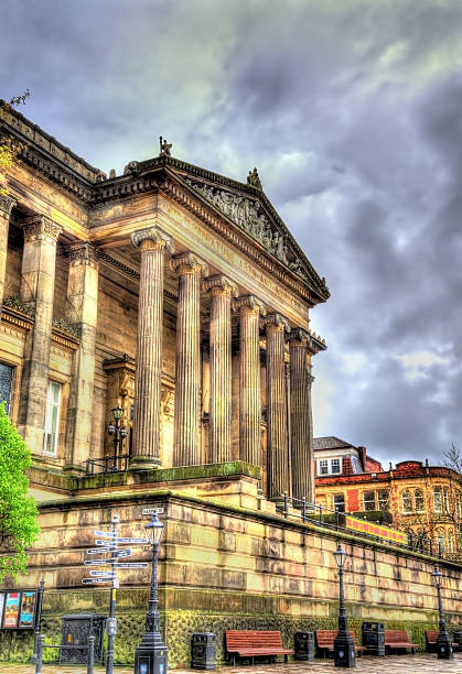 Harris Museum and Art Gallery in Preston - England