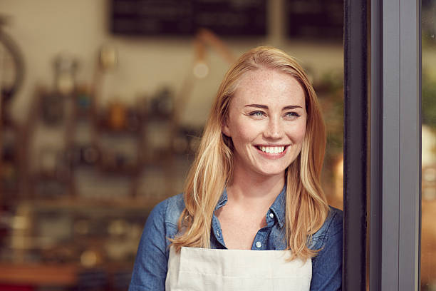 istock The future of her coffee shop looks bright 480920986