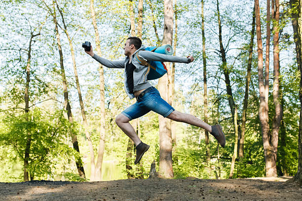 istock campaign, the guy running  camera. photographs 480921350