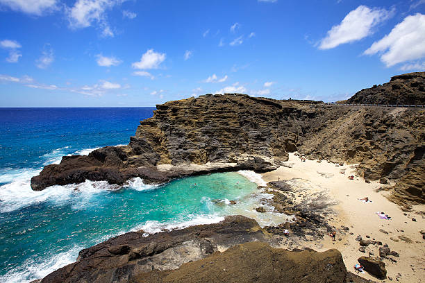 istock Halona Blow Hole Beach on Oahu, Hawaii 480922493