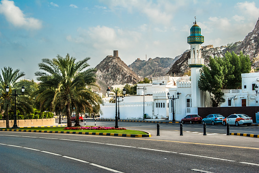 Landscape of Mascat, Oman