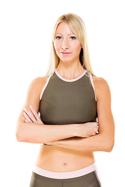 istock Female fitness instructor 480927847