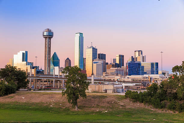istock Dallas City skyline at twilight 480928096