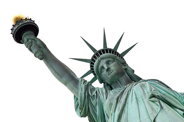istock Close up of lady Liberty 480934982