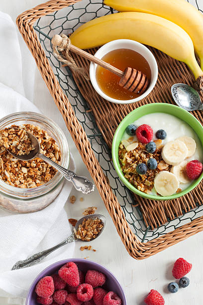 istock Homemade granola with berry and yogurt 480935088