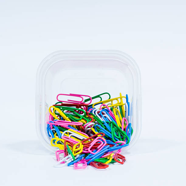 istock lots of multi color paper clip 480935407