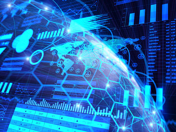 istock Financial charts abstract business graph 480937337