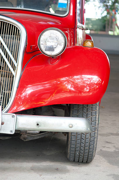 istock Closed up car lamp of retro 480937541