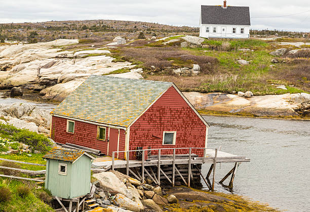 istock Harbor Inlet at Peggy's Cove 480938358