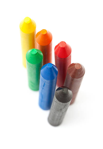 istock Wax Crayons - isolated on White Background 480939173