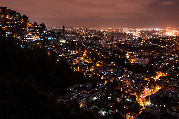 istock Rio de Janeiro Slums at Night 480940808