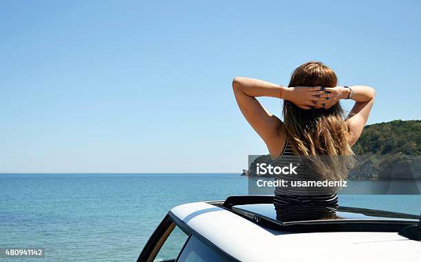 Peace Stock Photo - Download Image Now - Sun Roof, Women, 2015