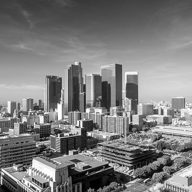 istock Downtown LA  skyline cityscape California 480941510