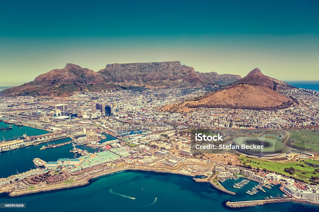 Pájaro vista de Ciudad del Cabo - Foto de stock de Ciudad del Cabo libre de derechos