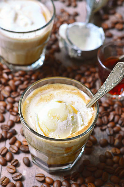 istock Affogato - italian coffee dessert. 480941618