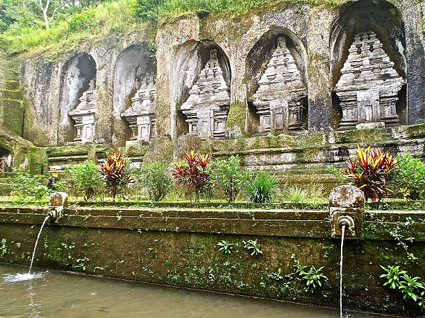 Balinese temple stock photo