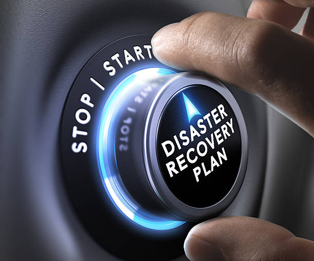 disaster recovery plan - drp - kris bildbanksfoton och bilder