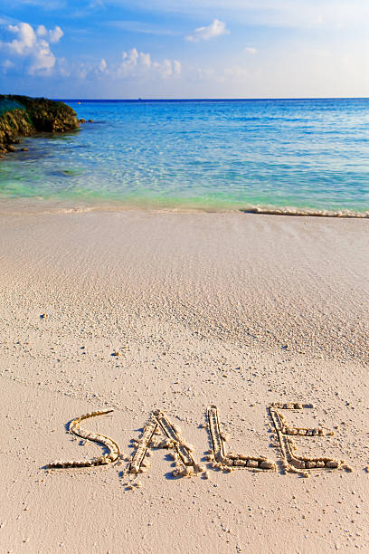 istock On a beach it is written 