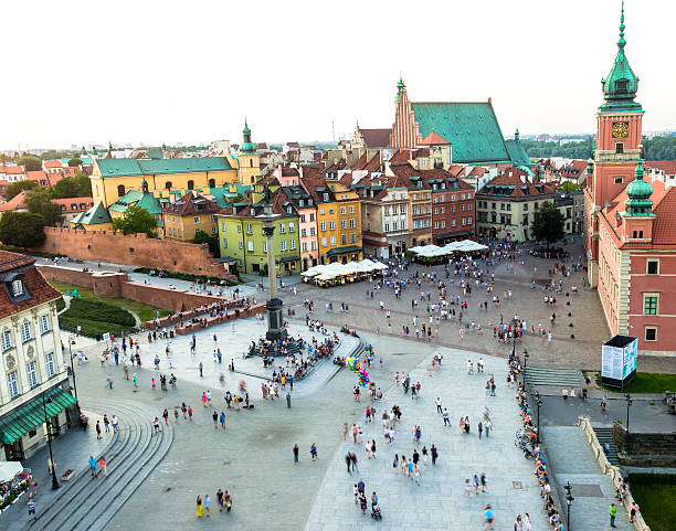 istock Warsaw, Old Town with Sigismund's Column 480947864
